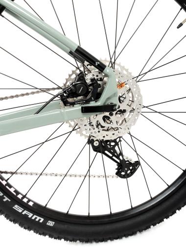 Kolo MTB 29" Cube Attention Shimano Deore 1x12, velikost L – 18", zelenošedá