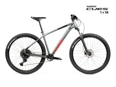 Kolo MTB 29" Cube Analog Shimano CUES U6000 1x10, velikost L – 18",  kovověšedá (flashgrey)