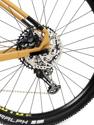 Kolo MTB 29" Cube Aim EX Shimano SLX 1x12, velikost L – 18", karamelová