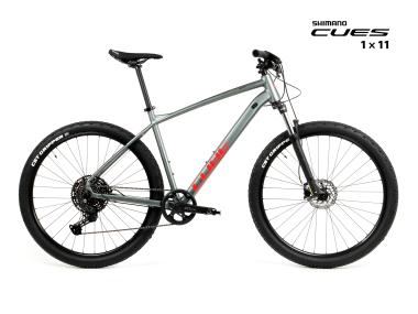 Kolo MTB 29" Cube Analog Shimano CUES U6000 1x11, velikost XL – 20", kovověšedá (flashgrey)