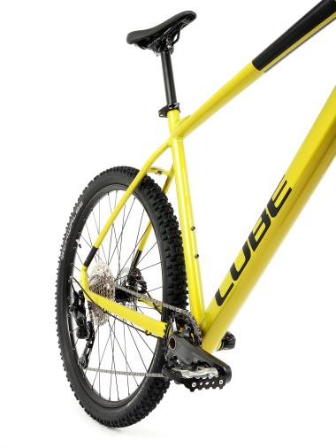 Kolo MTB 29" Cube Analog Shimano Deore 1x10, velikost XXL – 22", žlutozelená (flashlime)