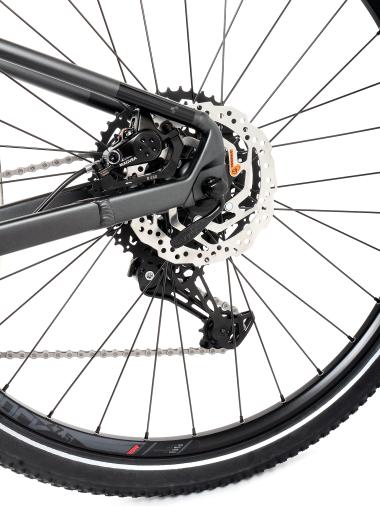 Kolo MTB 27,5" Cube Aim SLX Shimano CUES U6000 1x10, velikost XS – 13", grafitová
