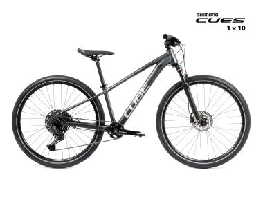 Kolo MTB 27,5" Cube Aim SLX Shimano CUES U6000 1x10, velikost XS – 13", grafitová