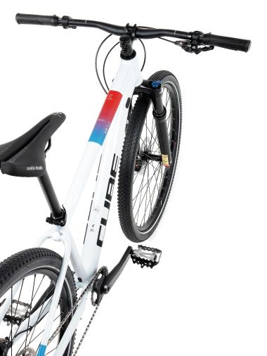 Kolo MTB 27,5" Cube Aim SLX Shimano CUES U6000 1x11, velikost S – 14", bílá