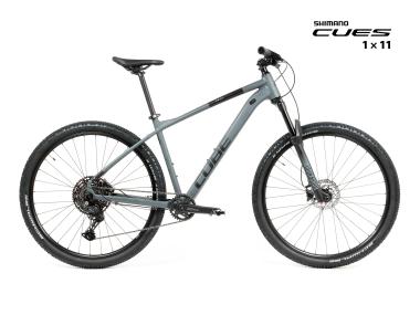 Kolo MTB 29" Cube Aim SLX Shimano CUES U6000 1x11, velikost L – 18", šedá