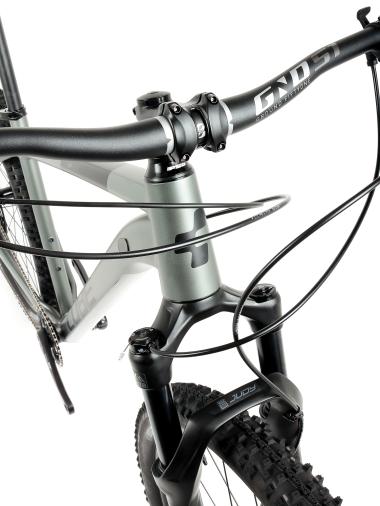 Kolo MTB 29" Cube Aim Race Shimano Deore XT/SLX 1x12, velikost L – 18", kovověšedá (flashgrey)