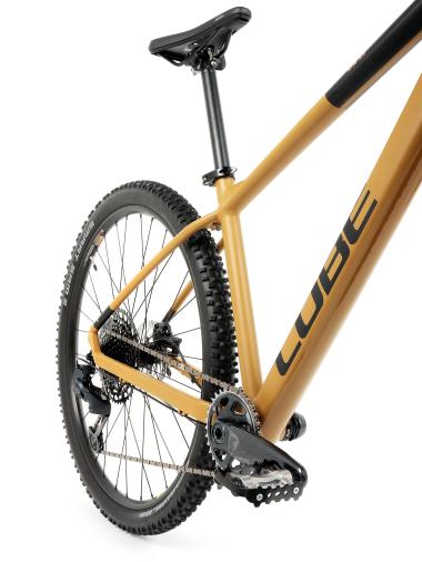 Kolo MTB 29" Cube Aim EX Sram GX Eagle 1x12, velikost M – 16", karamelová