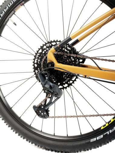 Kolo MTB 29" Cube Aim EX Sram GX Eagle 1x12, velikost M – 16", karamelová