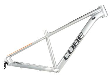 Kolo MTB 27,5" Cube Aim Race Shimano Deore XT/SLX 1x12, velikost S – 14", stříbrná