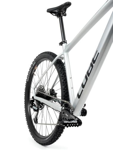Kolo MTB 29" Cube Aim Race Sram NX Eagle 1x12, velikost L – 18", stříbrná