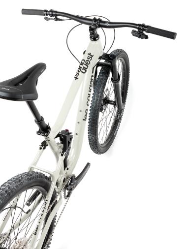 Celoodpružené MTB 29" Lee Cougan Quest SHIMANO Deore Di2 M6250 1x12, velikost M – 17,5" (44 cm), šedá lesklá