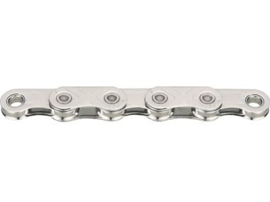 KMC X-FLAT  WAXED pro SRAM T-TYPE (TRANSMISSION)  Flat-top řetěz stříbrný 12/13kolo 126 článlů