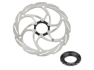 Formula Monolithic - brzdový kotouč 160mm Center Lock  -  vnější ozubení matice