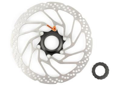 Shimano SM-RT30 brzdový kotouč 203mm Center Lock + závěrná matice( vnitřní + vnější ozubení )