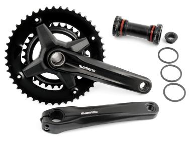 SHIMANO FC-MT210  170mm, 46x30z kliky 2x9kol + středové složení BSA Shimano BB-MT501