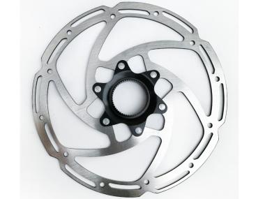 TEKTRO TR180-35  brzdový kotouč 180mm Center Lock  -  vnitřní + vnější ozubení matice