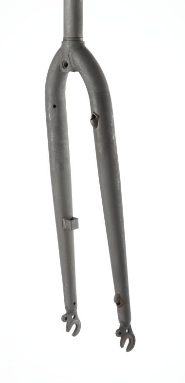 Vidlice TREKKING 28" 1" závit / pevná ocelová /  - surová , barva dle přání