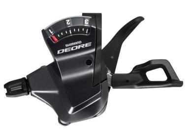 SHIMANO Deore SL-T6000 řadící páčka, 3 převodník, s objímkou, pouze levá - OEM