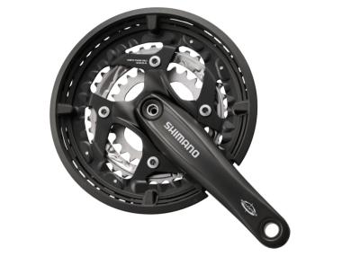 Shimano Deore FC-T521, Kliky Trek ,délka 175mm, převodník 48x36x26 , pro 10-kolo