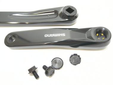 SHIMANO STEPS FC-E5010 Kliky levá+pravá pro E-Bike na čtyřhran. osy, barva černá,170mm