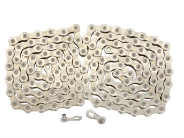 YBN S10E E-bike řetěz -  118 článků,  10kolo, silver