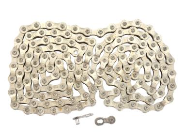 YBN S8E  E-bike  řetěz 122 článků, 8kolo,  silver
