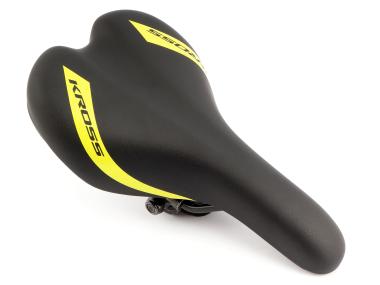 Selle Royal Slide 6551 sedlo , barva černá, zelený polep