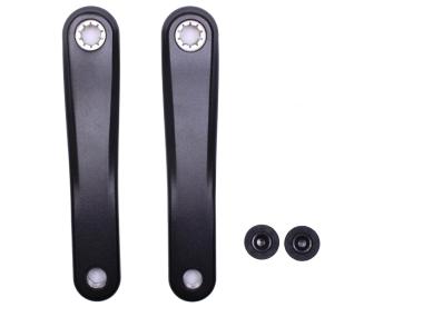 Prowheel Gen3  kliky bez převodníku e-Bike Mini ISIS 170 mm černá OEM