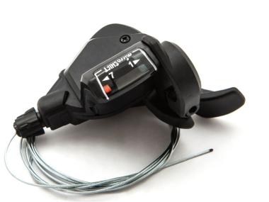 microSHIFT  TS38-7  řadící páčka MTB 7-rychlostní - pouze pravá páčka -kompatibilní pro Shimano