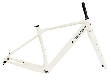 Gravel rámový set Spyder Rockies  celokarbonový rám +celokarbonová vidlice  pro kotoučové brzdy - velikost M-50 cm