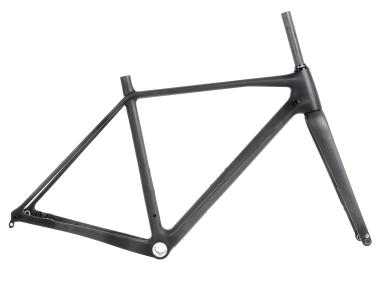 Gravel/cyklokros rámový set Spyder Atlas  celokarbonový rám +celokarbonová vidlice  pro kotoučové brzdy - velikost L-56cm