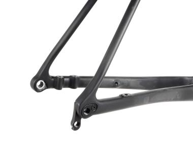 Gravel/cyklokros rámový set Spyder Atlas  celokarbonový rám +celokarbonová vidlice  pro kotoučové brzdy - velikost M-54cm