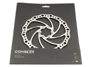 TEKTRO TR180-17 - ConTec brzdový kotouč - 6děr 180mm/tloušťka 2,3mm + šrouby