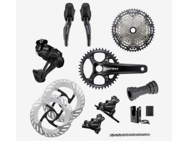 Sada Shimano GRX RX827 Di2 Disc 1x12  175mm / 42z  , 10 - 51