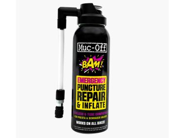 MUC-OFF B.A.M! Emergency Puncture Repair & Inflate opravný sprej na jízdní kola 125ml