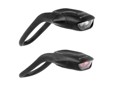 Světlo  Mini M-WAVE Cobra sada přední +zadní 1ultrasvítivá LED dioda  různé barvy