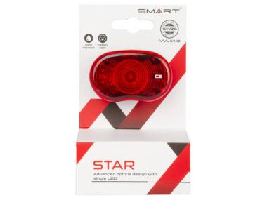 Blikačka SMART Star zadní   LED diod ,včetně baterií.