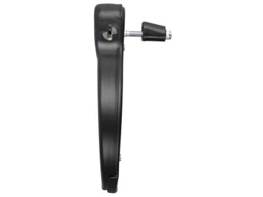 Zámek řetězový(5.5mm) M-WAVE 1500mm, černý ,2 klíče.