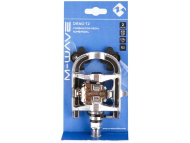 Pedály TREK M-Wave SPD jednostranné Alu CNC Cr-Mo osa kompatibilní pro SHIMANO vč. kufrů