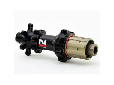 Náboj zadní Novatec D412CB Carbon Ultralight Disc,6děr,28děr,12x142mm osa