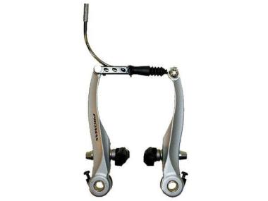 Brzdové čelisti MTB PROMAX V-BRAKE Alu barva stříbrná /př + zad/