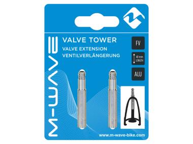 Nástavec-redukce hliníková galuskového ventilku 40mm set 2ks