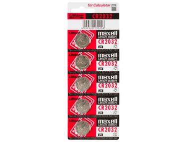 Baterie do počítače Maxell CR2032 3V balené na blistru po 5ks