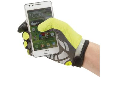 Rukavice M-WAVE gelové  protiskluzové ,gel reflexní, velikost M