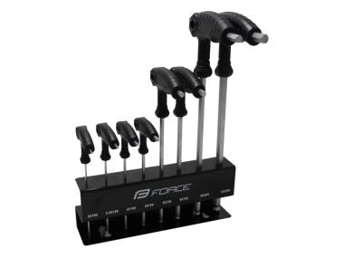 FORCE sada 8 T imbusů 2 - 10 mm včetně stojanu