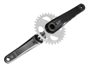 SHIMANO XT FC-M8200 kliky bez převodníku 175 mm černé