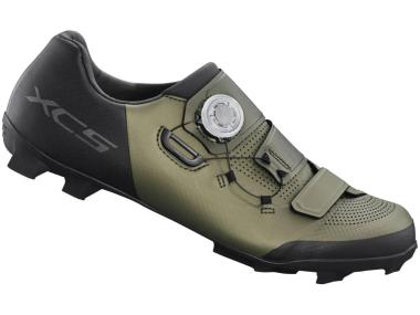 SHIMANO SH-XC502 MTB tretry pánské mechově zelená - velikost 43