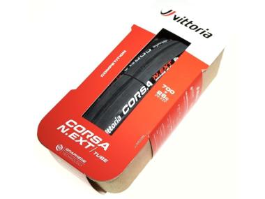 Vittoria Corsa N.EXT TT Graphene silniční plášť 700 x 26C kevlar černá