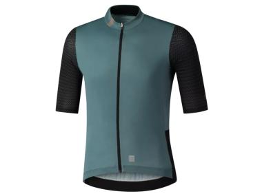 SHIMANO EVOLVE dres krátký rukáv šedá, XXL