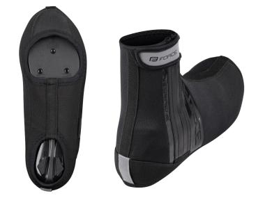 FORCE NEOPRENE ROAD návleky treter černá, L